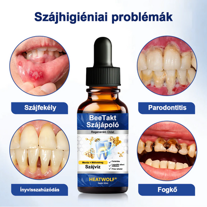 💎HEATWOLF® BeeTakt Szájápoló Regeneráló Oldat 🦷Fejlett bioaktív formula a szájüreg átfogó regeneráló támogatására