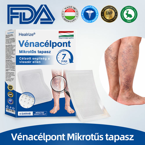 Healrize® Vénacélpont mikrotűs tapasz⚡Azonnali enyhülés hosszú távú eredmények🇭🇺