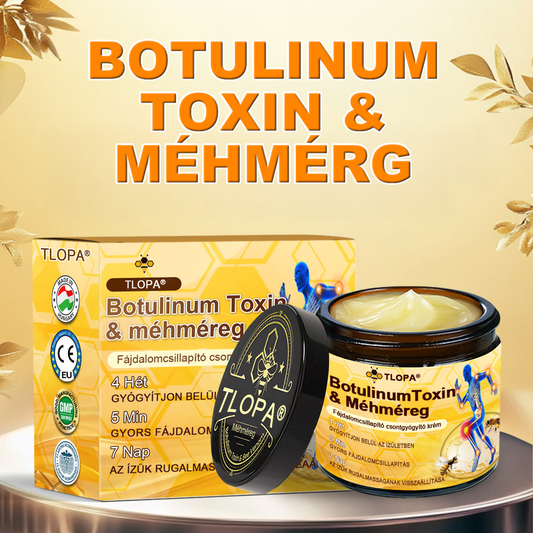 💎TLOPA® Botulinum Toxin és Méhméreg Fájdalomcsillapító Csontgyógyító Krém🐝 🔥(Kifejezetten időseknek & ortopéd szakorvosok ajánlásával)🦴