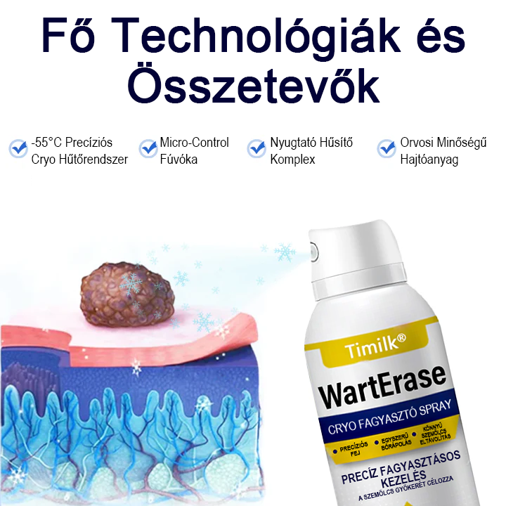🎁Timilk® WartErase Fagyasztó Kriospray