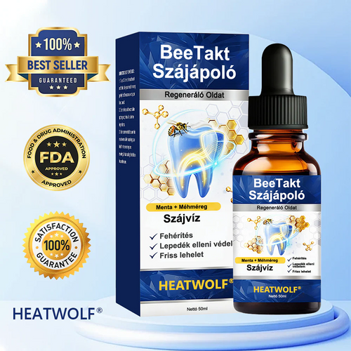 💎HEATWOLF® BeeTakt Szájápoló Regeneráló Oldat 🦷Fejlett bioaktív formula a szájüreg átfogó regeneráló támogatására