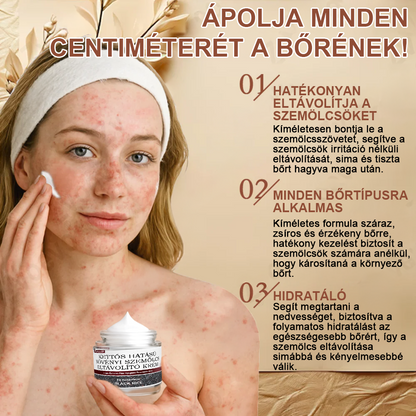 Pureluxo® Fekete Rizses Bőrregeneráló Krém 👨‍⚕️ (Szemölcsök, bőrkinövések, foltok és hiperpigmentáció kezelésére)