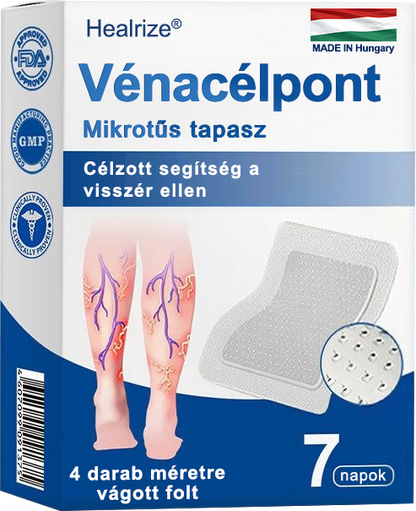 Healrize® Vénacélpont mikrotűs tapasz⚡Azonnali enyhülés hosszú távú eredmények🇭🇺